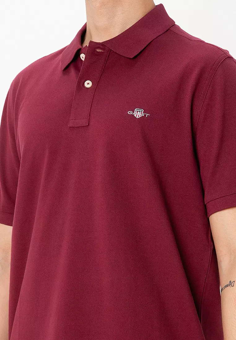 Regular Fit Shield Piqué Polo Shirt