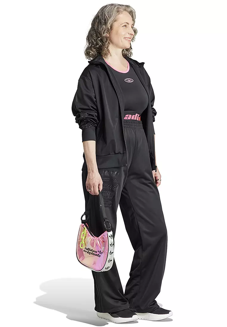 ADIDAS multiple logo firebird track top ZALORA