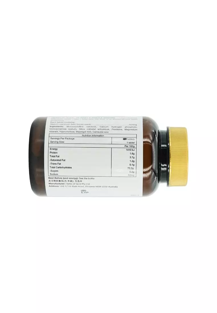 Herbs Of Gold St Mary'S Thistle 35000Mg  60Tab