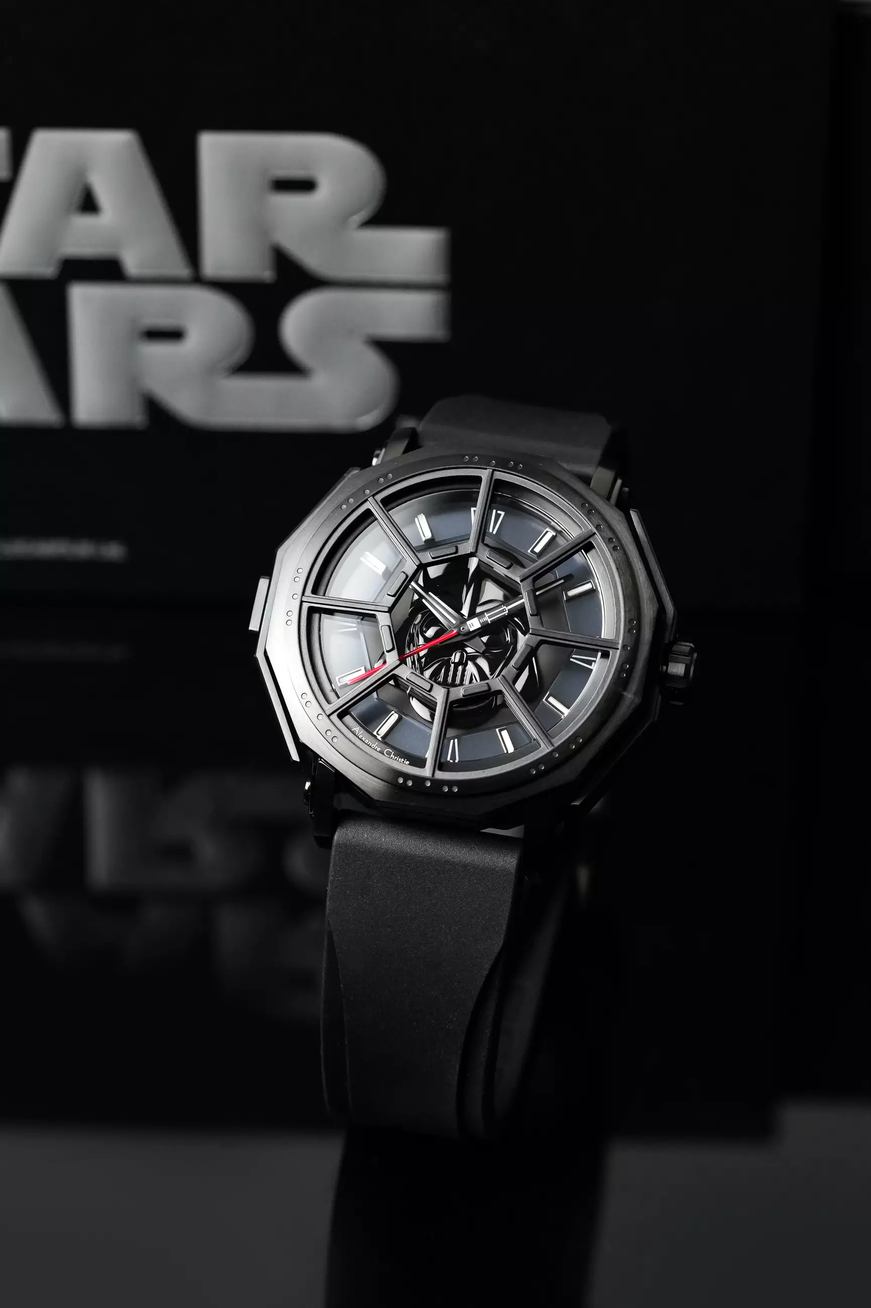 Jam Tangan Pria Alexandre Christie X Star Wars AC 9205 Bundling Darth Vader And Darth Star Edition Limited Edition
