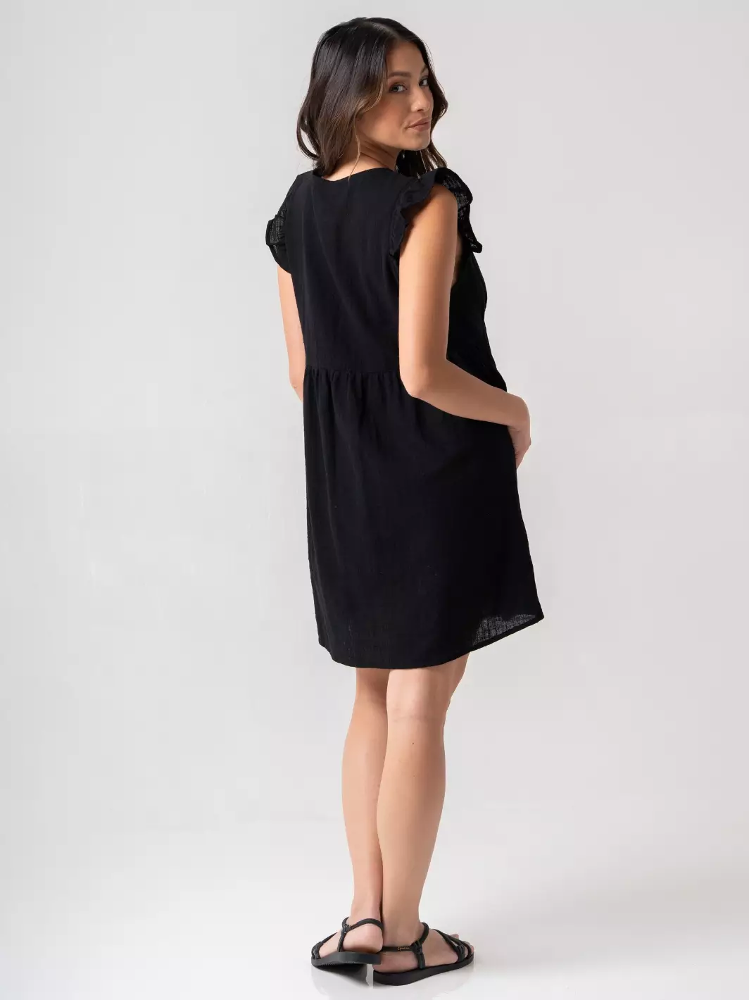 Seafom Dress Black
