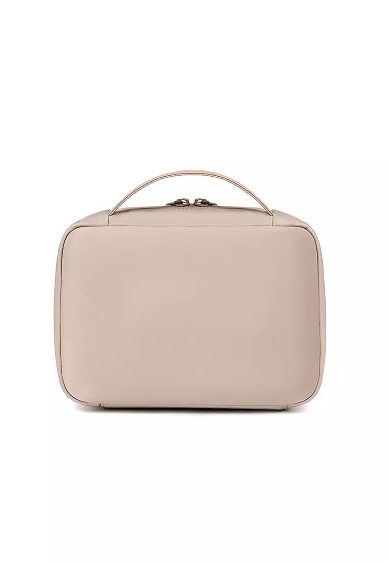 Waterproof Zippered Toiletry Pouch Travel Makeup Bag For Women