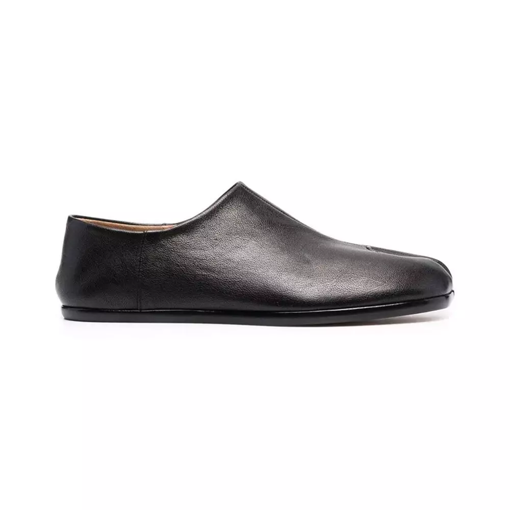 Jual Maison Margiela Maison Margiela Tabi Loafers Leather Black ...