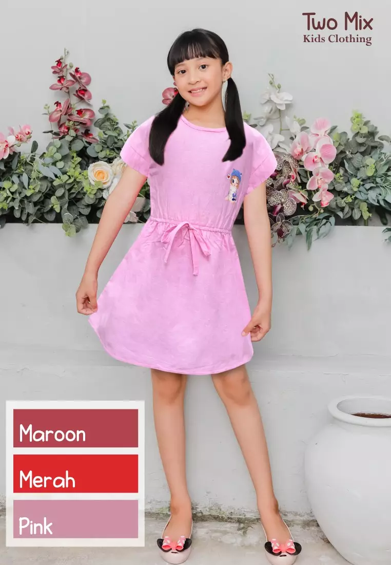Two Mix - Dress Anak Perempuan 1-8 Tahun 4122B