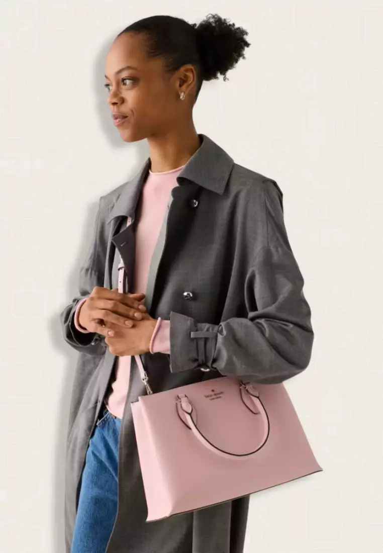 Kate Spade Rae Medium Satchel Powdered Sugar