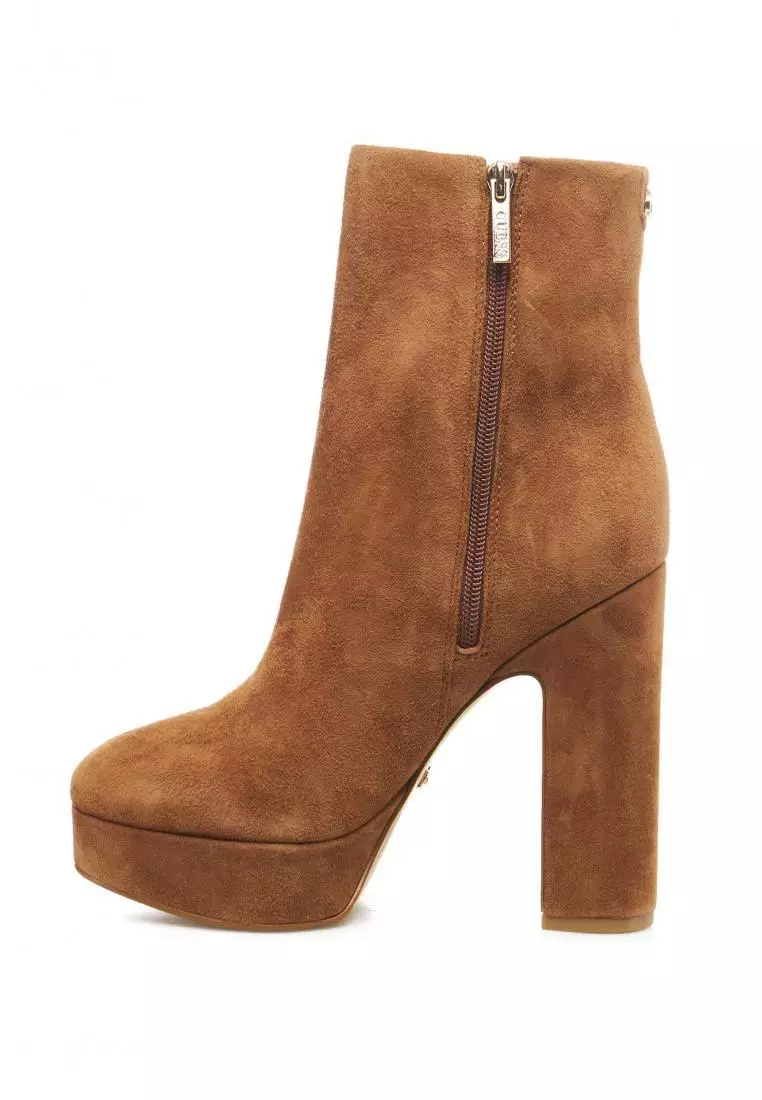 Guess brown clearance boots