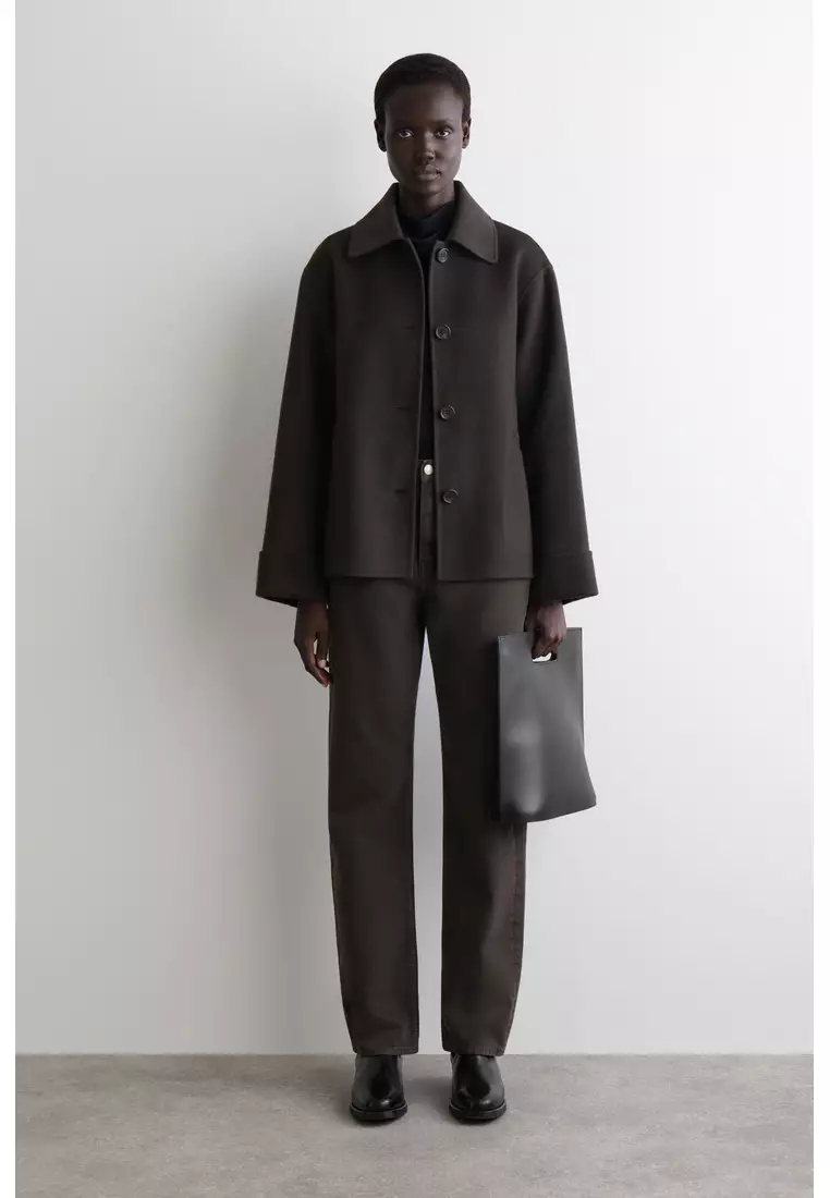 DOUBLE-FACED WOOL JACKET