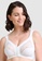 Sans Complexe white Clara Wirefree Front Closure Bra with Lace 5EF80US57173A8GS_1