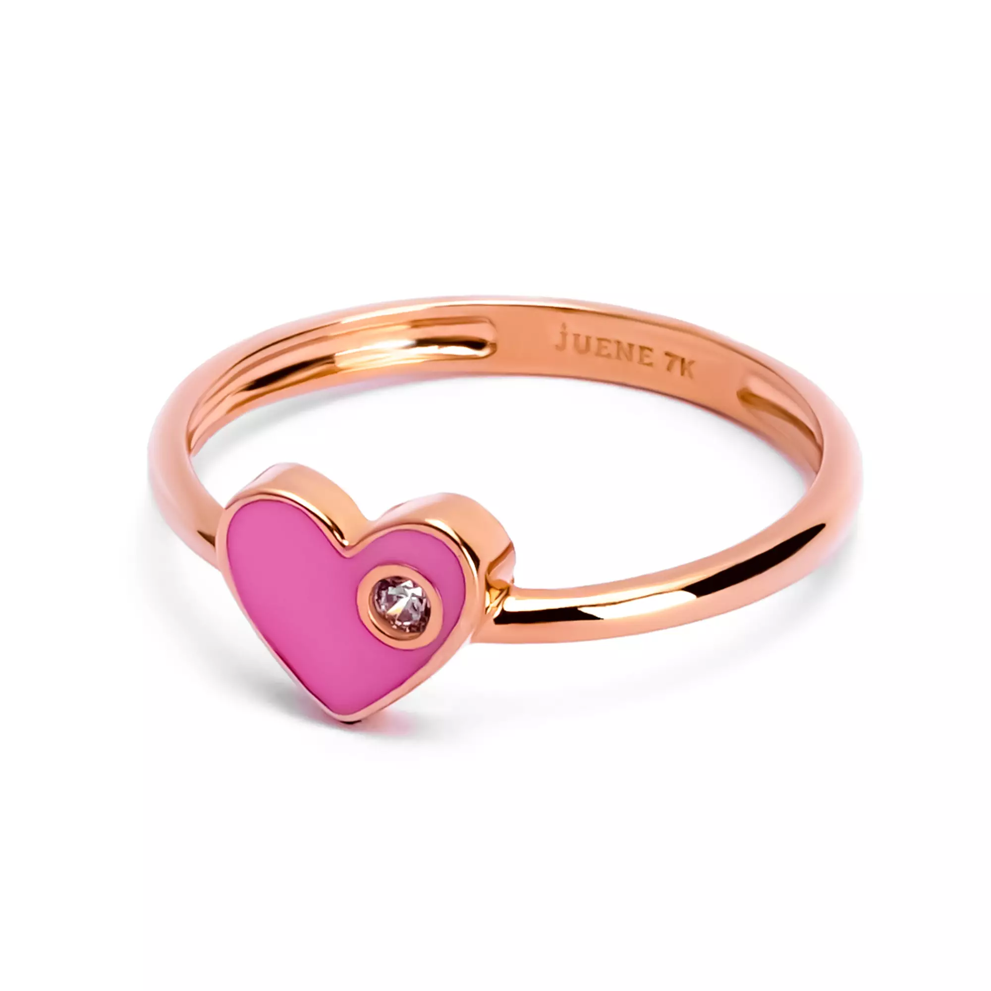 Cincin Emas 7k -  Darling Gold Ring - Cherish Collection - Juene Jewelry