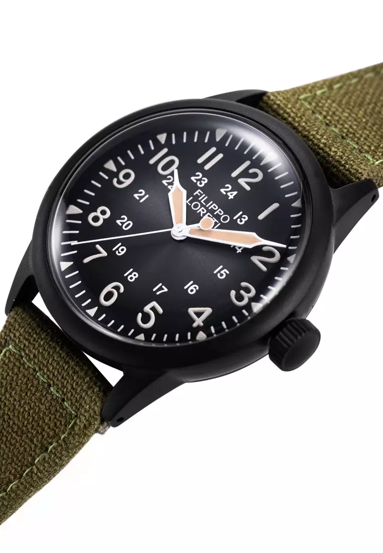 Buy Filippo Loreti Unisex Stainless Steel Field Watch Quartz Watch