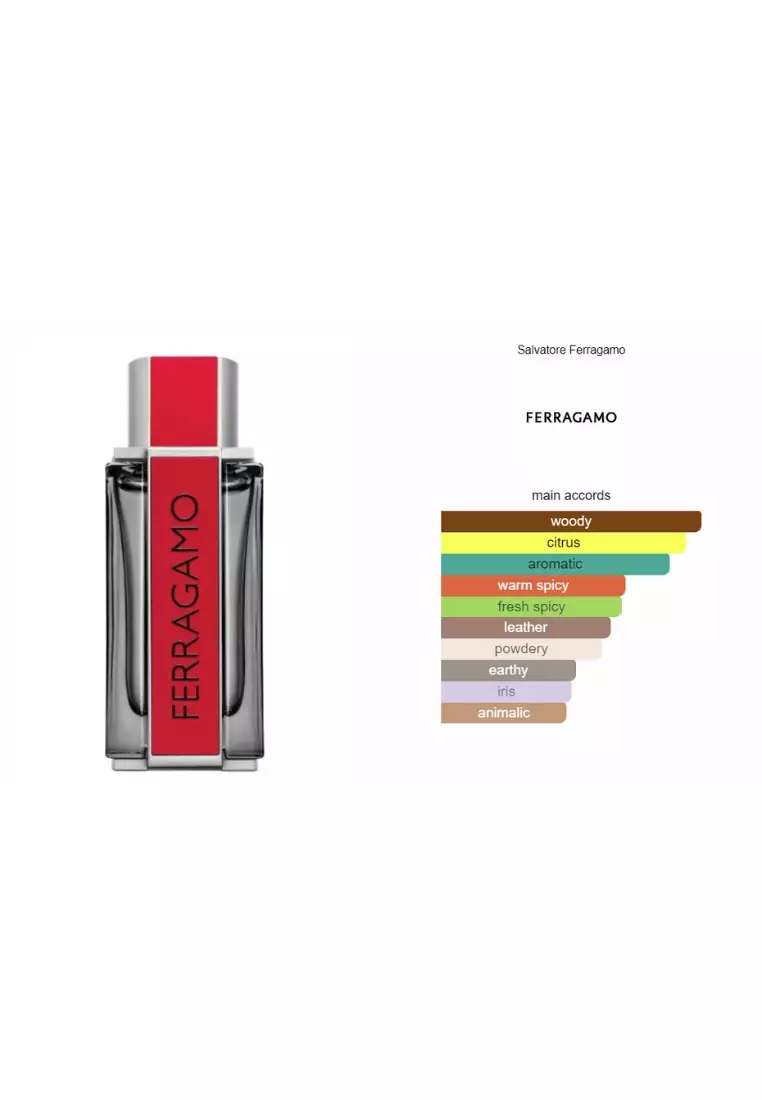 Salvatore Ferragamo Ferragamo Red Leather Man EDP - 100 ML (Parfum Pria)