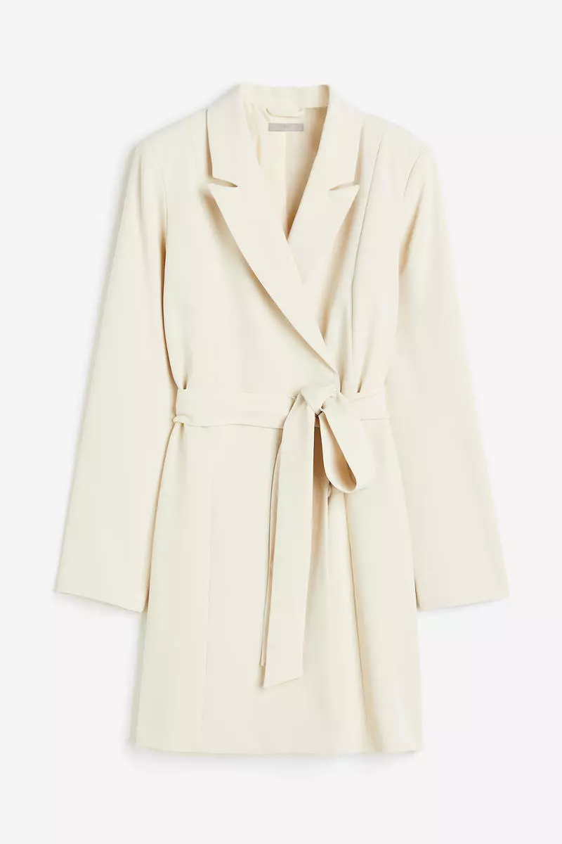 Mango white clearance blazer dress