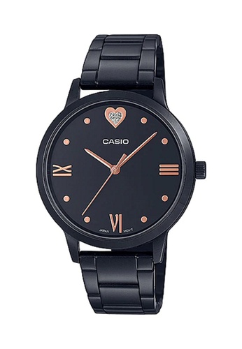 CASIO black Casio Ladies Analog Valentine Watch (LTP-2022VB-1C) 12C15AC3408C4AGS_1