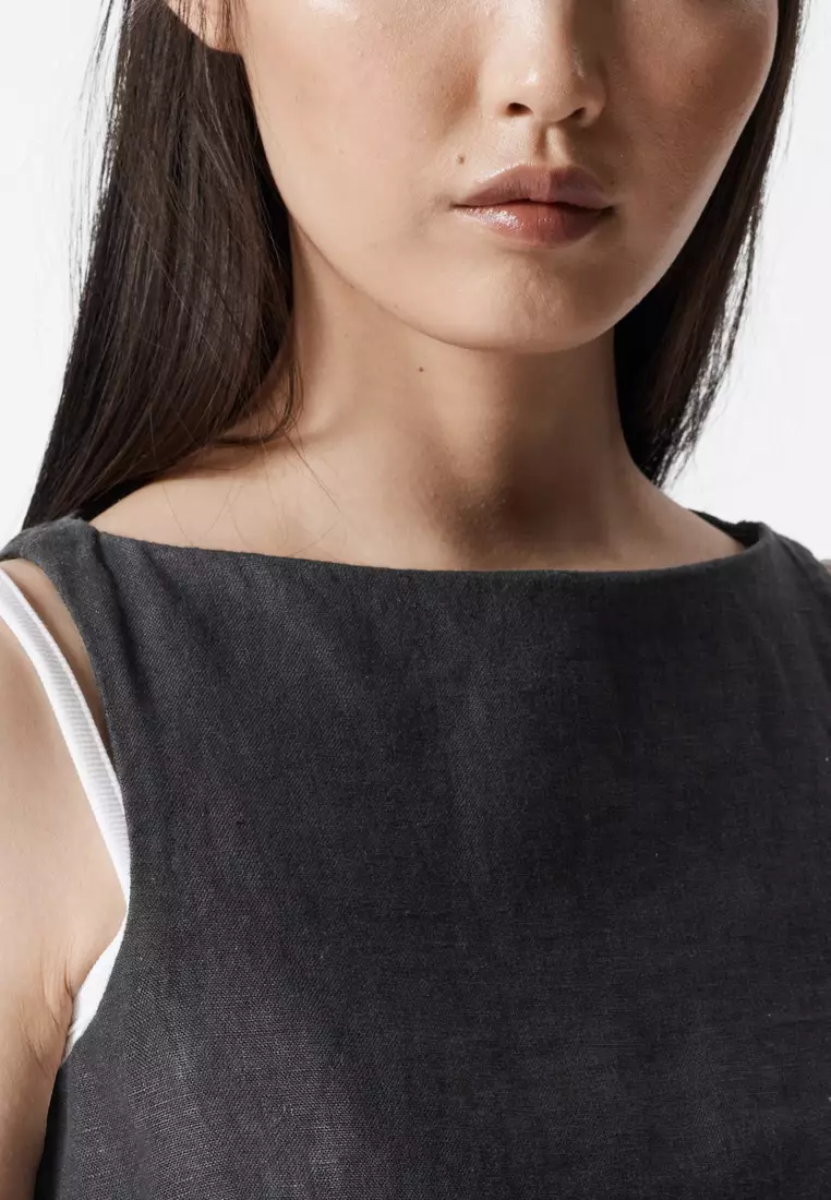 Linen Mini Dress