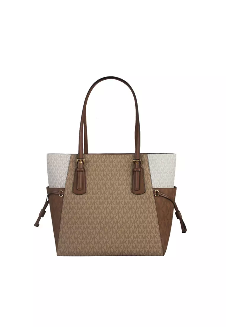 Voyager Large Color-Block Signature Logo Tote Bag 35S5GV6T7B