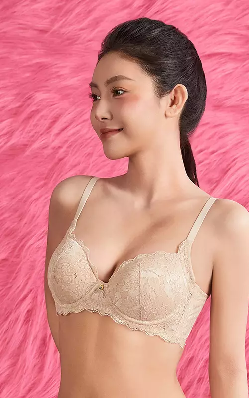 Bra Fabulous Lace Cup B N11-30132B - Light Brown