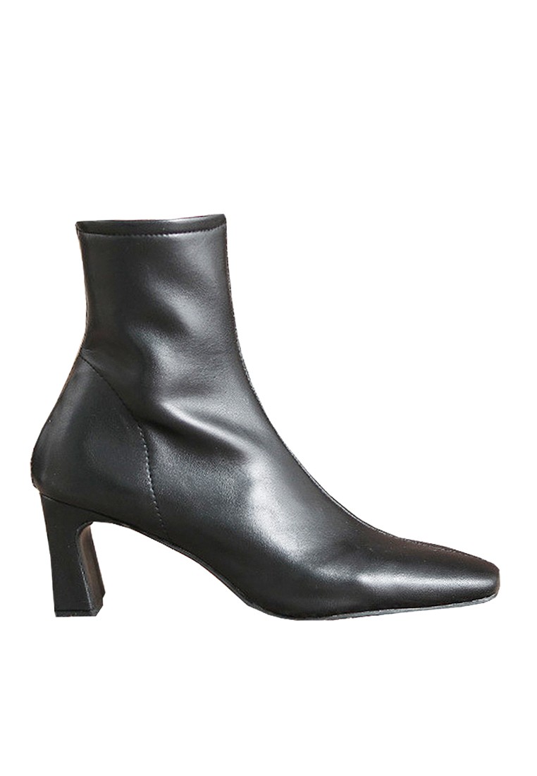 VANSA Comfortable Elastic Upper Ankle Boots VSW-B6061