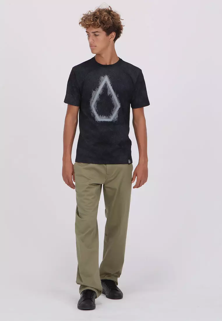 MCT VERT STONE SHORT SLEEVE TEE BLACK