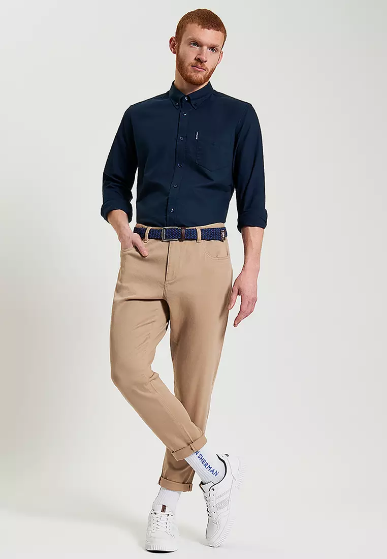 Long Sleeve Signature Oxford Shirt