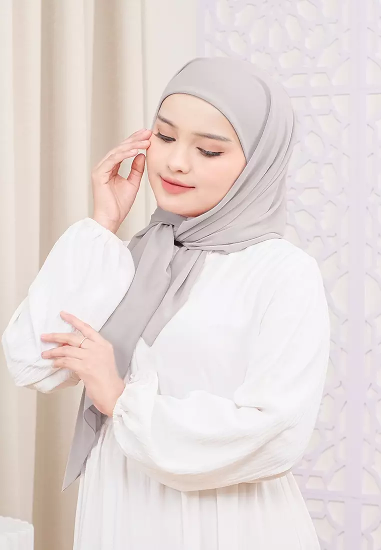 HIJAB INSTAN ALINE - GREY