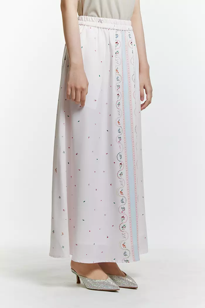 COTTONINK - Bawahan Rok Wanita Blush Safir #RayaCollection2025