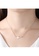 Rouse gold S925 Flower Geometric Necklace 1AC61ACC36A788GS_3