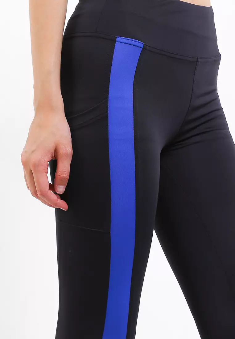 Celana Panjang Legging Olahraga Ladies Sport Long Pants Active Sport Olahraga Senam Yoga Pilates Gym Ketat Spandex