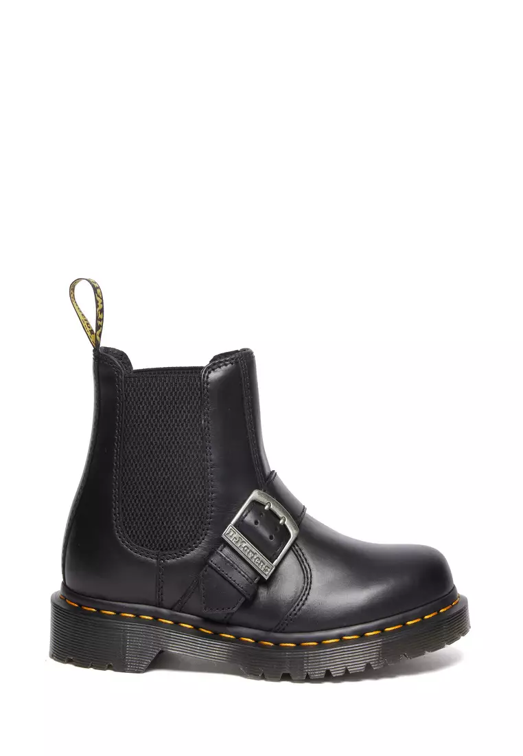 Discount on Dr. Martens  shoes - SKU: 2976 Women's Buckle Pull Up Leather Chelsea Boots