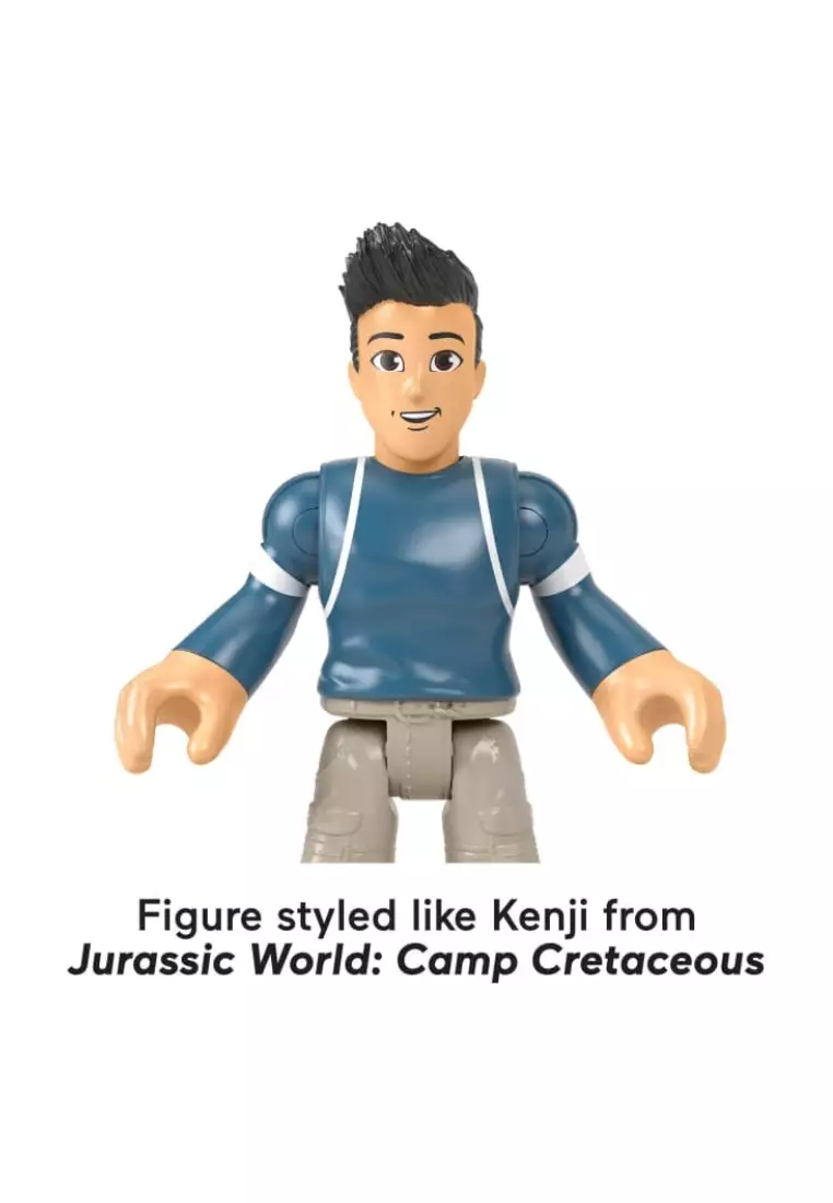 Fisher-price Imaginext Camp Cretaceous Mosasaurus And Kenji