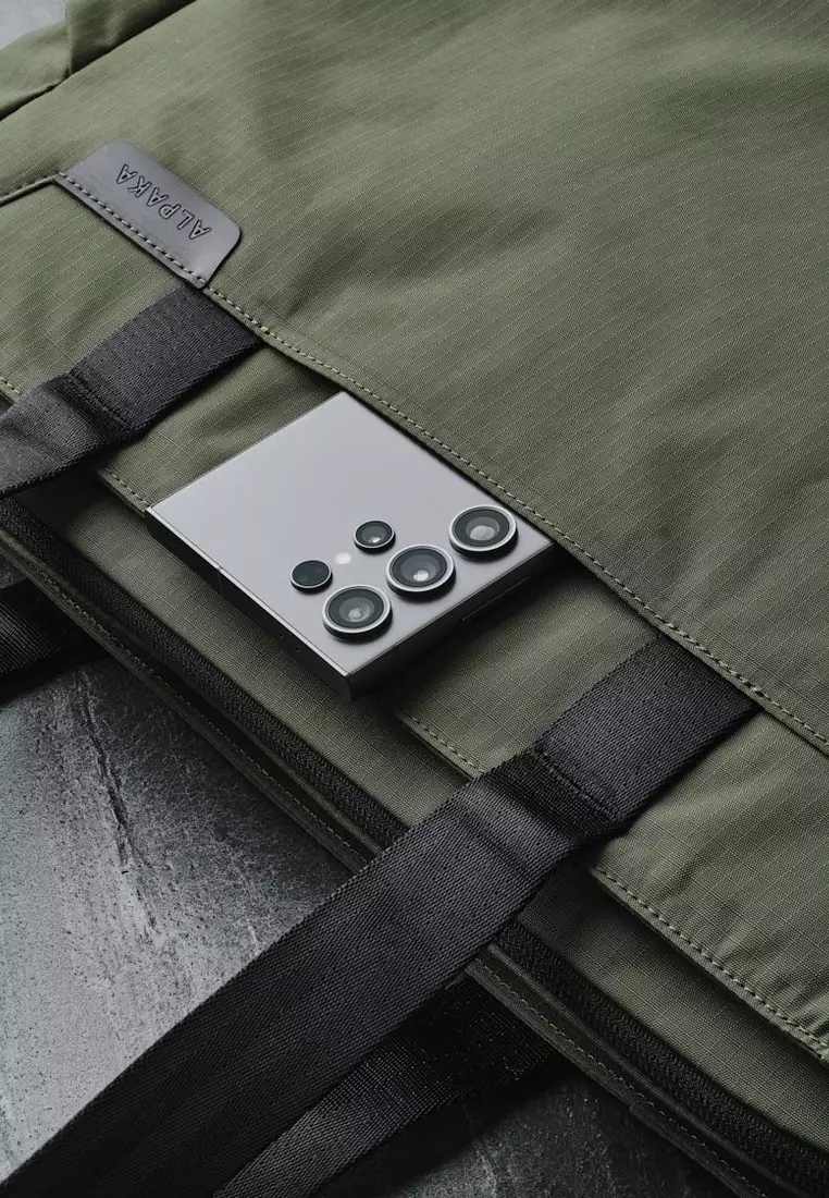 Alpaka Metro Tote Bag - Axoflux Green