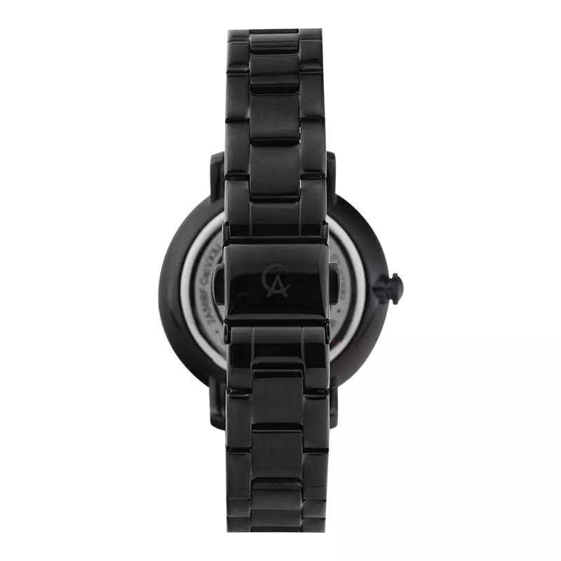 Jam Tangan Wanita Alexandre Christie Passion AC 2A56 BF BIGRG Ladies Light Rose Gold Dial Black Stainless Steel Strap