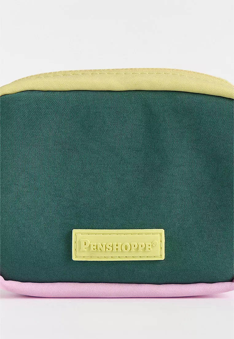 Nylon Color Blocking Coin Purse