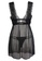 SMROCCO black Lucia Lingerie Nightie Dress PM8075 (Black) E7818AA28AA32EGS_2