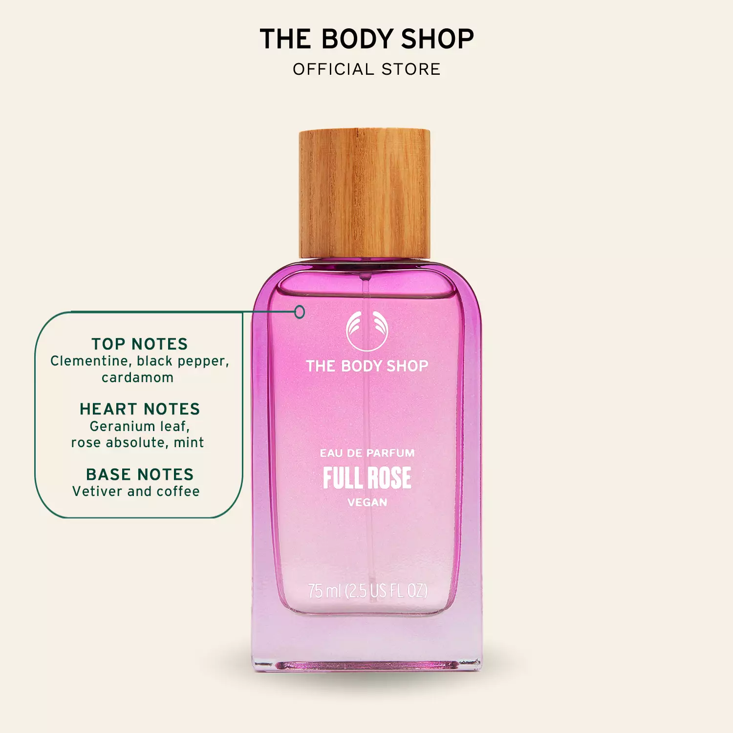 Full Rose Eau De Parfum EDP 75ml