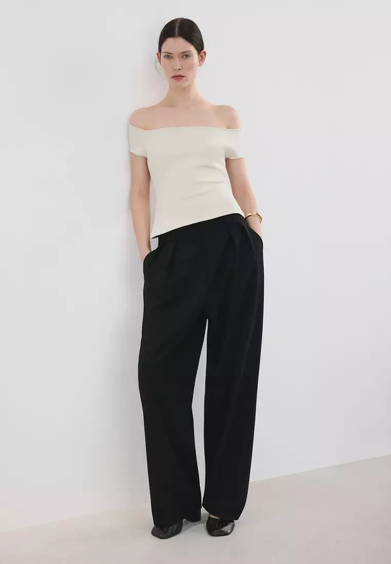 Strapless Fitted Top