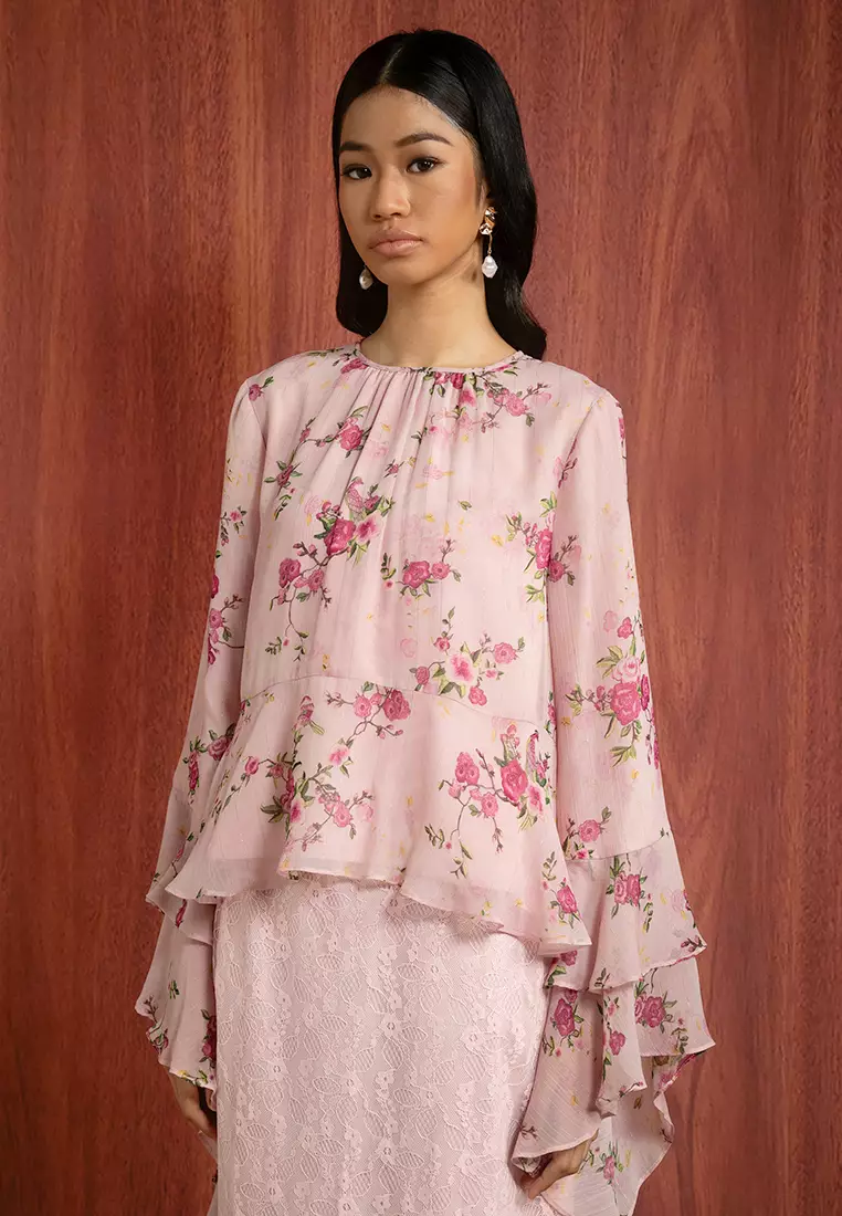 NOURA RUFFLE KURUNG SET