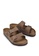 Birkenstock brown Arizona Oiled Leather Sandals BI090SH96JPJMY_2