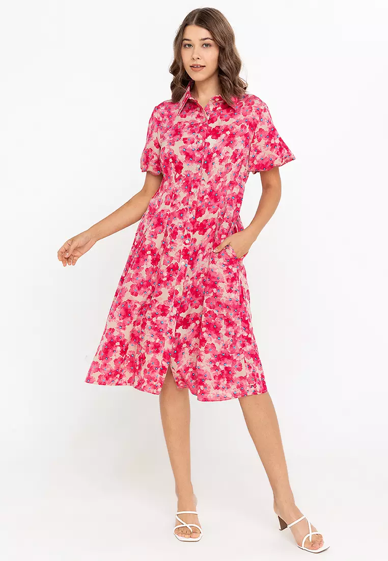 Cemfire Empire Shirt Dress