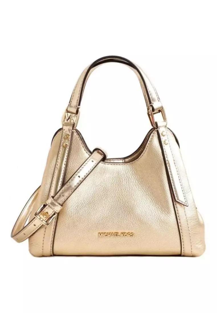 Michael kors pale new arrivals gold crossbody
