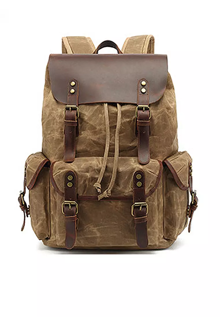 Canvas backpack malaysia sales