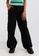 TOPSHOP black Oversized Cargo Trousers 0C09EAA48F8142GS_1