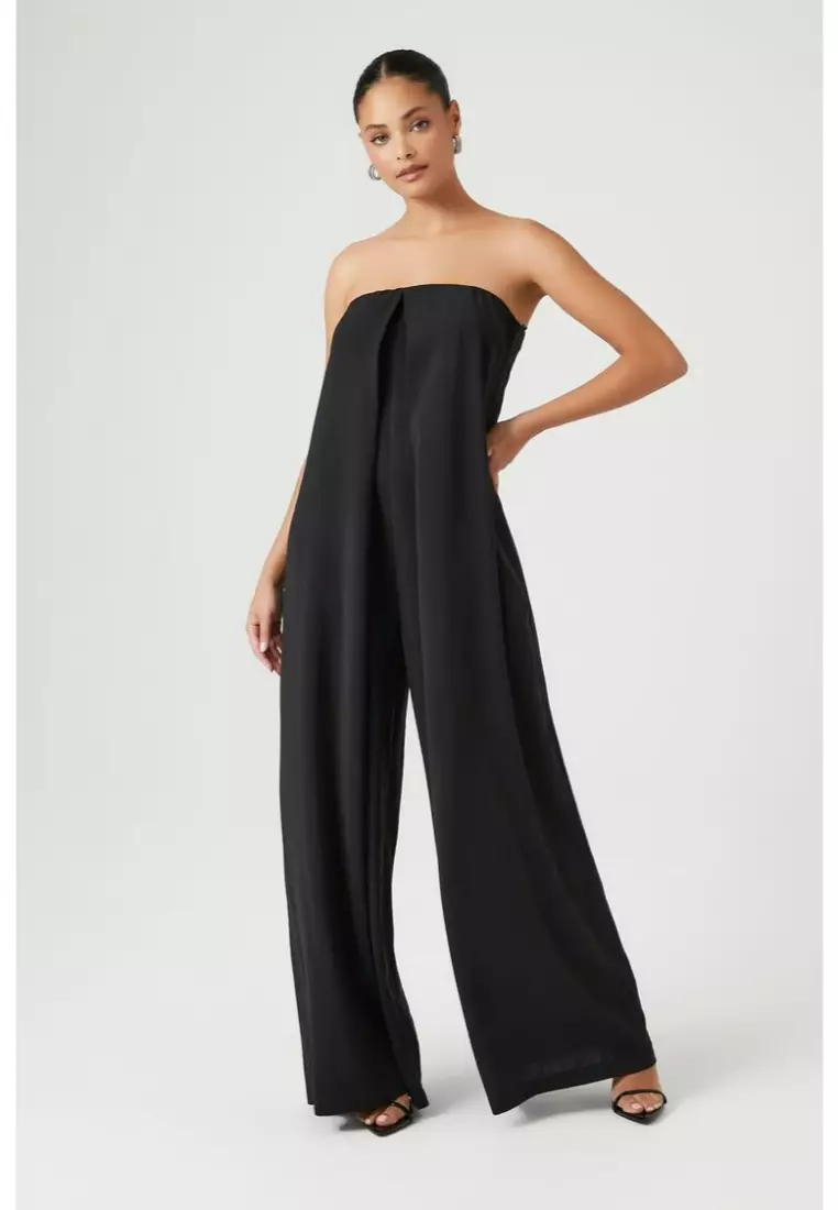 Forever 21 strapless jumpsuit outlet