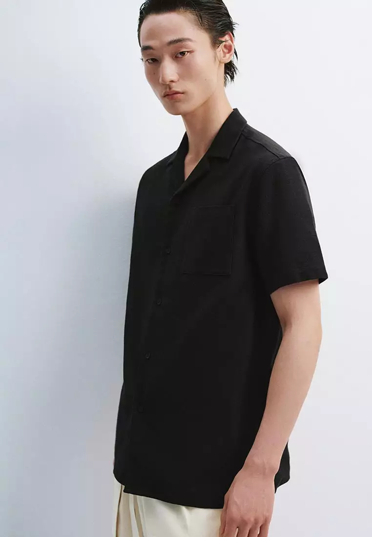Camp Collar Short Sleeve Shirts