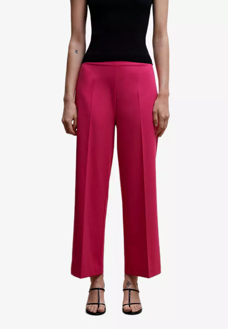 Straight culotte trousers - Woman