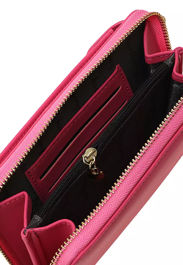 Tas Selempang Wanita Dompet Multifungsi Many Slot Material Kulit Leather ORIGINAL