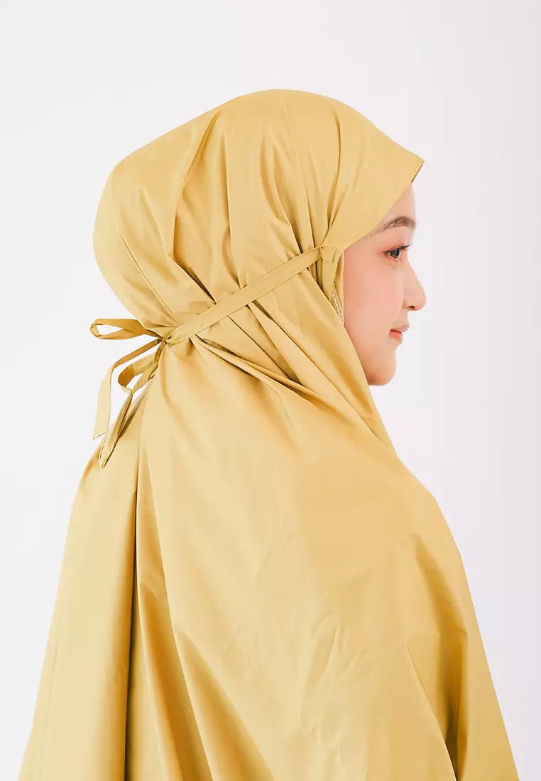 Zelena - Mukena Traveling Polos Tali 2in1 - Sunflower