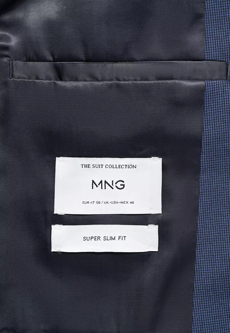 Super Slim-Fit Suit Jacket In Stretch Fabric