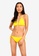 PINK N' PROPER yellow Basic Triangle Bikini Set A1FDDUS8FEA890GS_1