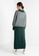 GLOBAL WORK green Pullover and Skirt 14EDFAABFED33BGS_2