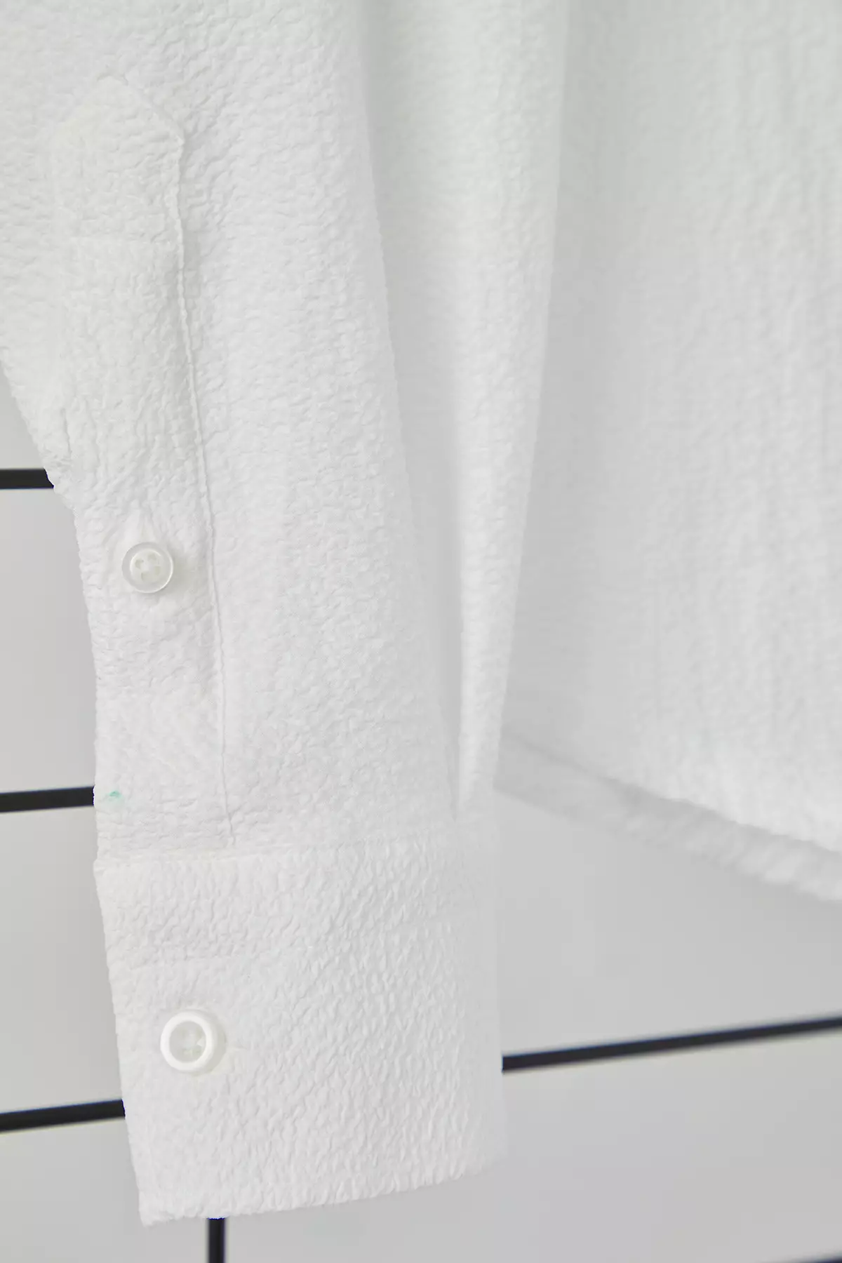 Textured Long Sleeve Regular Shirt